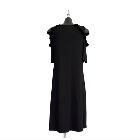 Dresses 3 for $50 
REITMAN’S black cold shoulder stretch maxi dress Med - Picture 2 of 4